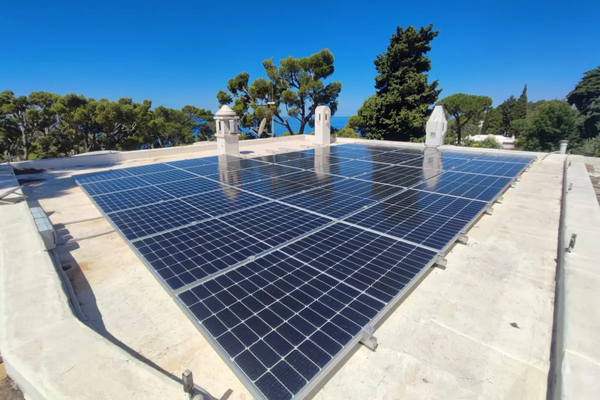 Impianto fotovoltaico industriale su capannone